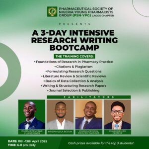 PSN-YPG Lagos Research Writing Bootcamp